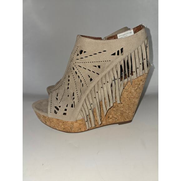Not Rated Delight Sandal NIB (no lid) Sz 10 Taupe - Picture 4 of 8